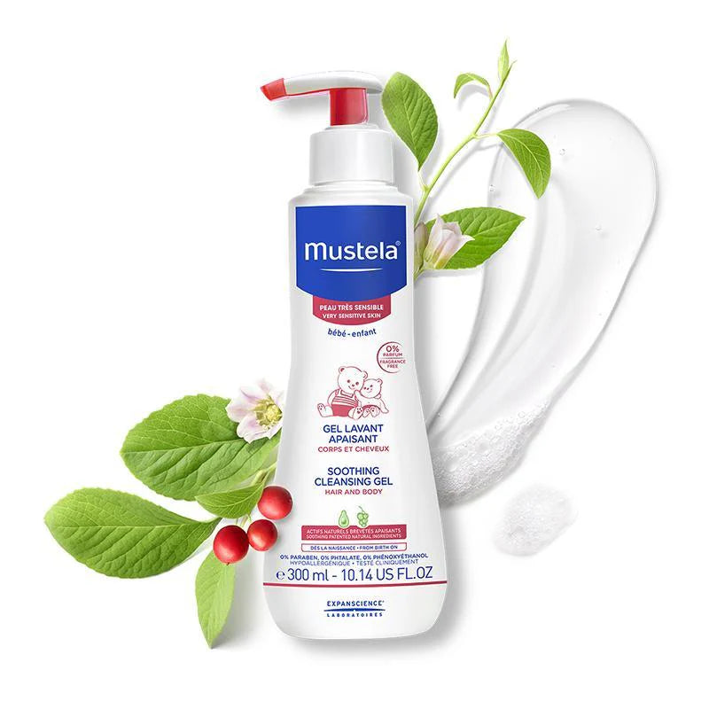 MUSTELA SOOTHING CLEANSING GEL 300ML