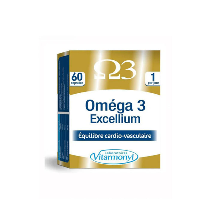 VITARMONYL OMEGA 3 EXCELLIUM - 60 CAPSULES