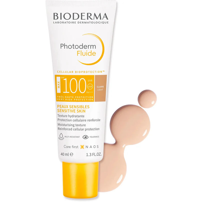 BIODERMA PHOTODERM FLUIDE MAX SPF100 - CLAIRE 40ML