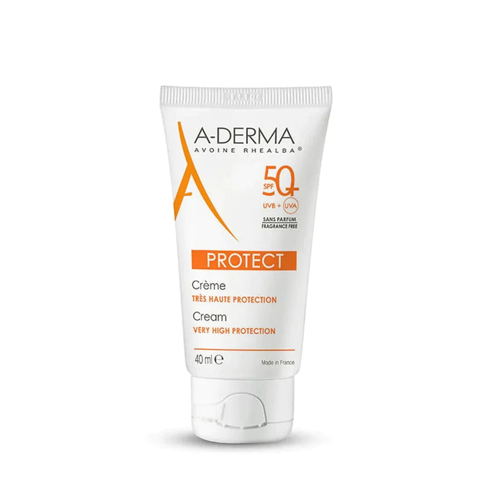 ADERMA PROTECT CREME SANS PARFUM SPF50+ 40ML