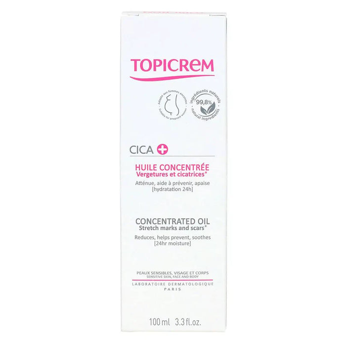 TOPICREM CICA + CONCENTRATED OIL STRETCH MARKS AND SCARS 100ML