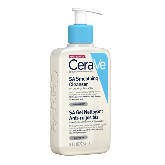 CERAVE SALICYLIC ACID SMOOTHING CLEANSER FOR NORMAL, DRY AND ROUGH SKIN 236ML